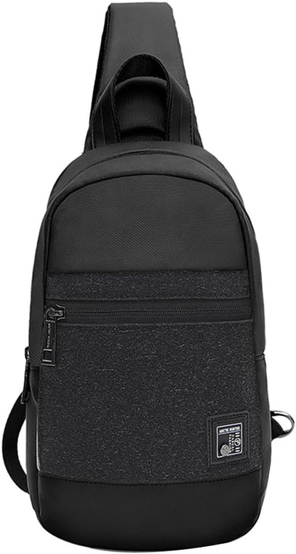 حقيبة ظهر كروس بودي للرجال من Arctic Hunter، حقيبة صدرية مقاومة للماء - رقم: XB00060 