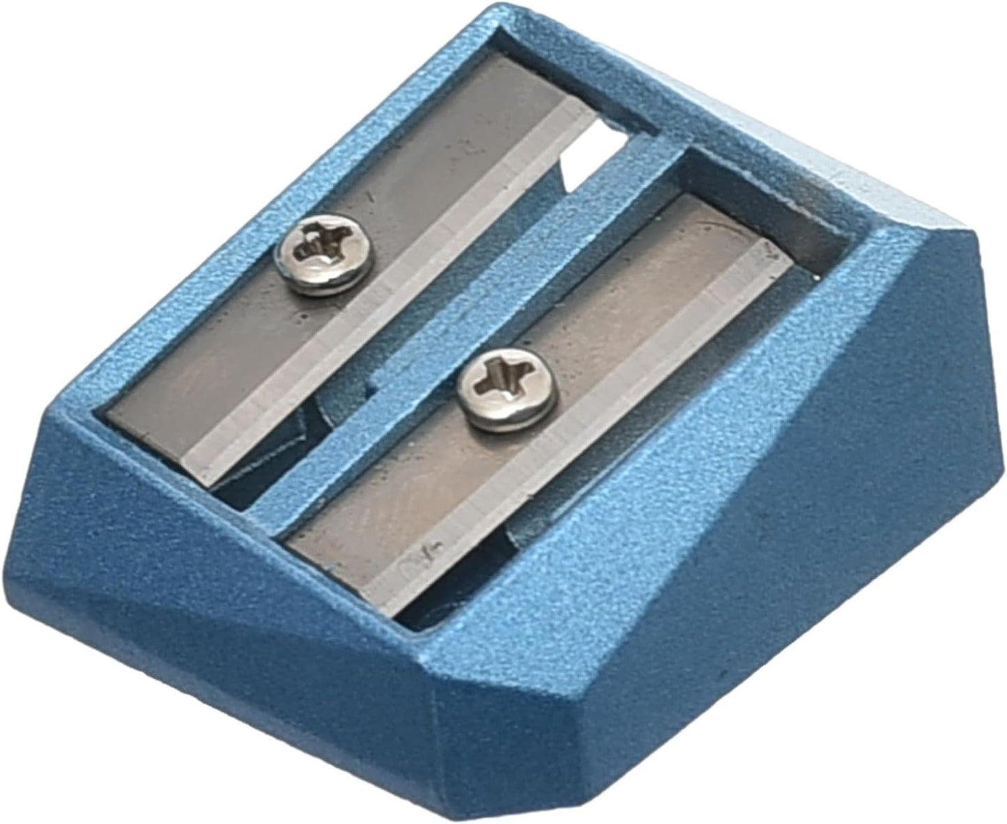 M&G Chenguang Metal Sharpener, Double-Hole Precision for Pencils, Durable Blade - 1pcs - No:APS912G1