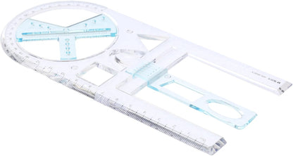 M&G Chenguang multi-function sliding template ruler 15cm Stylish Designs for Precise Measurements - No:ARL960CX