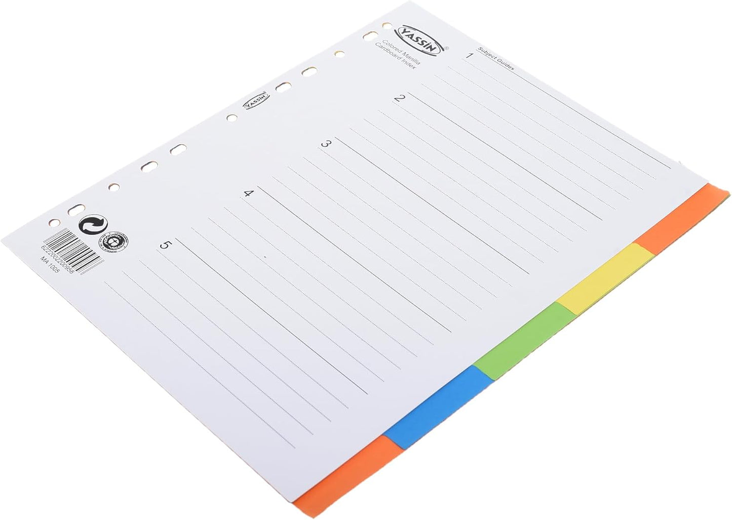 Yassin Lux 5-Tongue Spacers Dividers Five different Colors