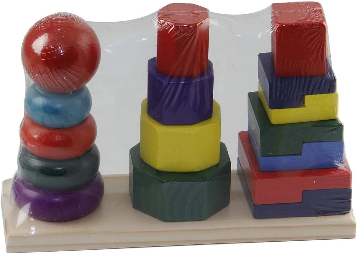 Educational Wooden toy set Tower shape