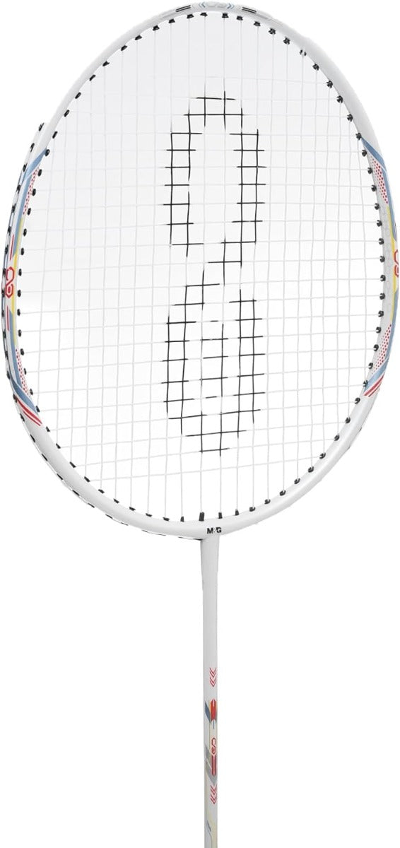 مجموعة مضارب تنس الريشة من إم آند جي تشنغوانغ، قطعتان من المضارب خفيفة الوزن مع 3 كرات (ريش) للعب النشط -