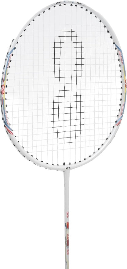 مجموعة مضارب تنس الريشة من إم آند جي تشنغوانغ، قطعتان من المضارب خفيفة الوزن مع 3 كرات (ريش) للعب النشط -