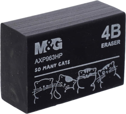 M&G Chenguang So many Cats Eraser4B, Non-Smudge No:AXP963HP