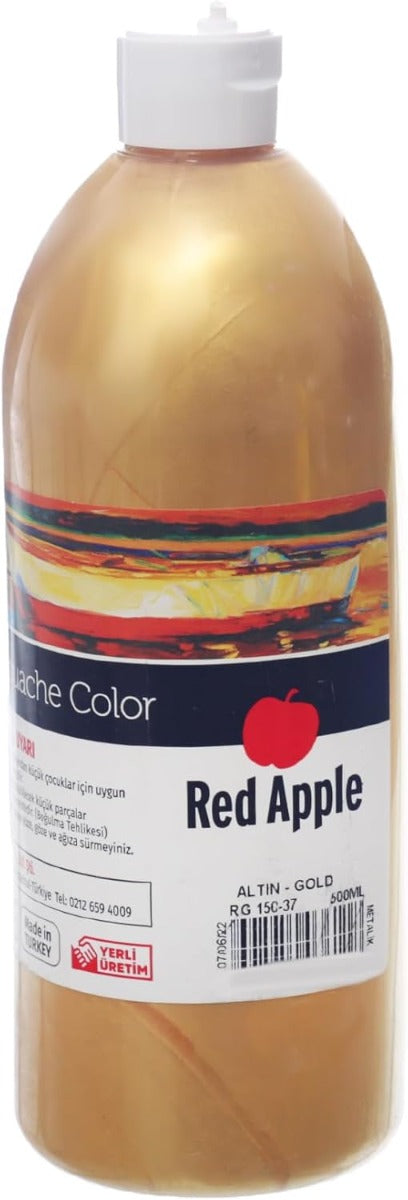 Red Apple 500Ml Gouache Bottle - NO: Rg150-37