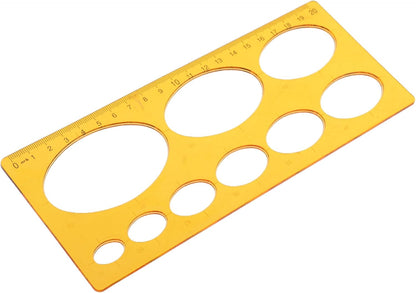 Oval Stencil, Arc, 20 Cm