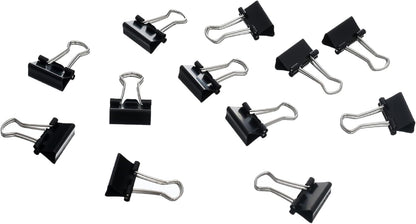 M&G Chenguang Bulldog Clips, 41mm For Strong Binding of Thick Documents 12pcs - No:ABS916FU
