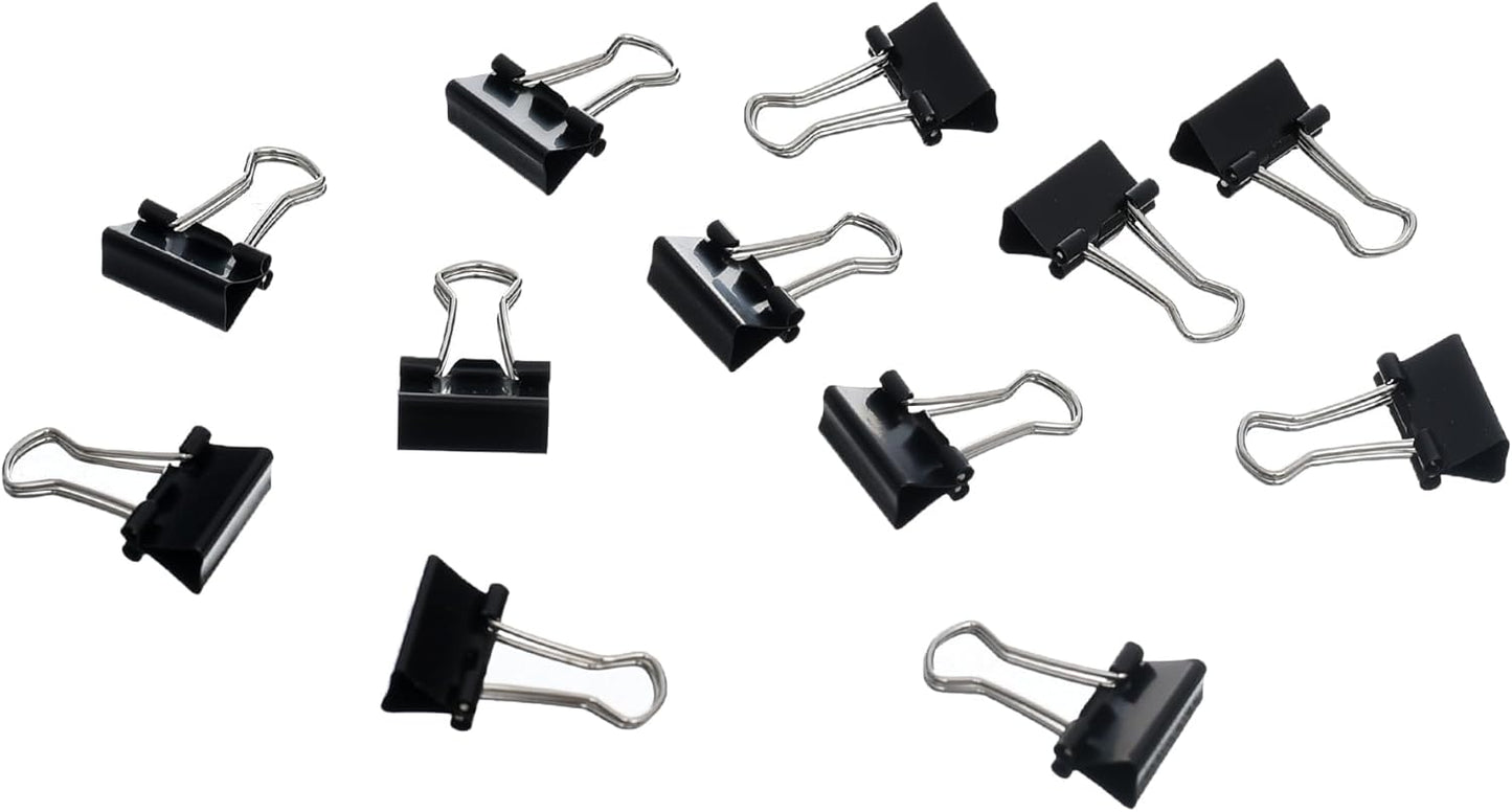 M&G Chenguang Bulldog Clips, 32mm For Strong Binding of Thick Documents 12pcs - No:ABS916FT
