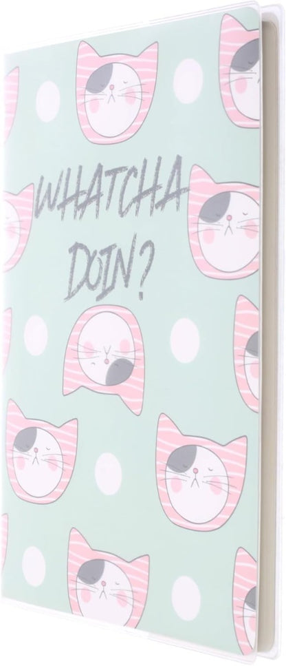 دفتر ملاحظات M&amp;G Chenguang So Many Cats بغلاف ناعم، مساحة واسعة لتدوين الملاحظات، مقاس B5 مسطر بخطوط مفردة، 96 ورقة - رقم: APNGG042
