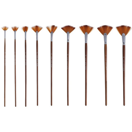 مجموعة فرش الرسم "كيب سمايلينج"، 9 قطع - رقم: A0187