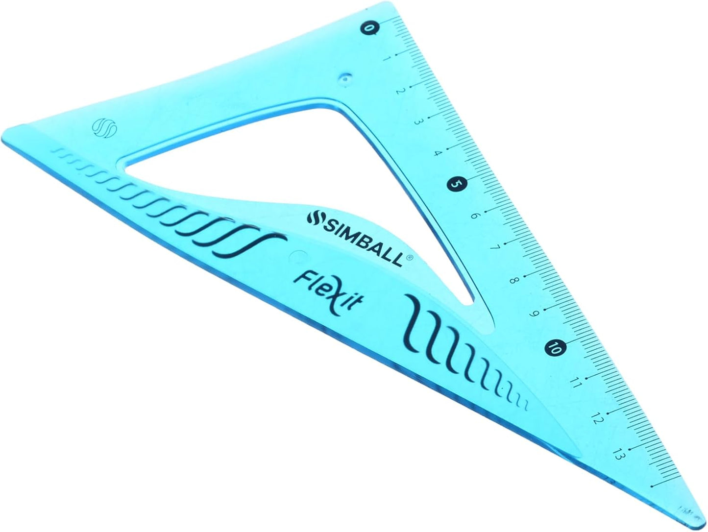 مثلث سيمبال الشفاف المرن، 15 سم - رقم: 130-4