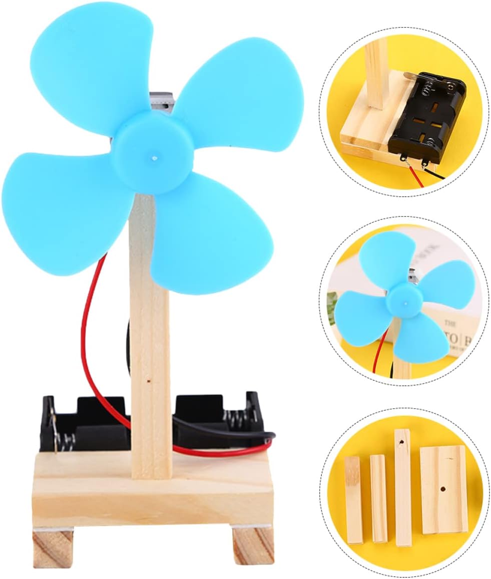 Electric Fan Kids Science Kit Electrical Assembly Kit Projects -  NO:2031