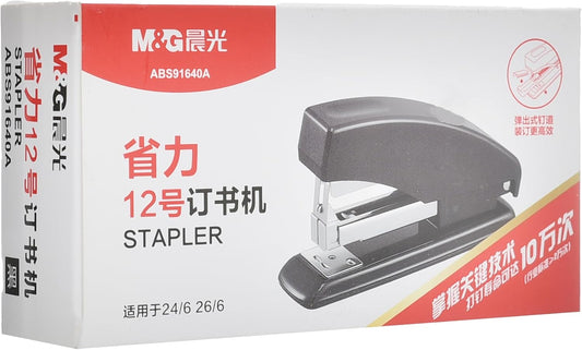M&G Chenguang Stapler, Efficient and Durable Document Heavy Duty No.12  - 24/6 or 26/6 - No:ABS91640A
