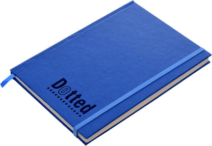 Dotted A5 Notebook 80 Sheets 160Gm- Blue Black