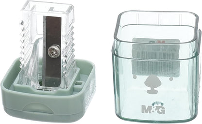 M&G Chenguang mini Sharpener, Precise Pencil Sharpening, Durable Blade - 1pcs - No:APS912D6