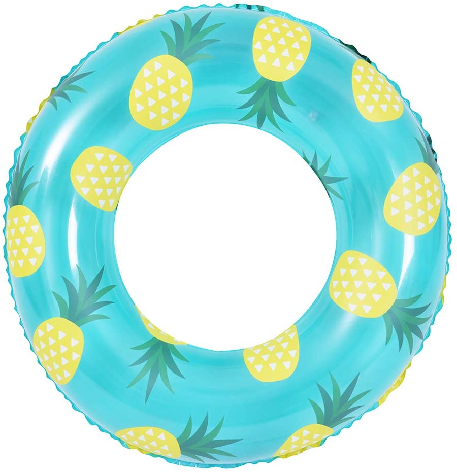 Jilong  Sunclub Pineapple Printed Inflatable Swimming Ring 90 см - No:37633