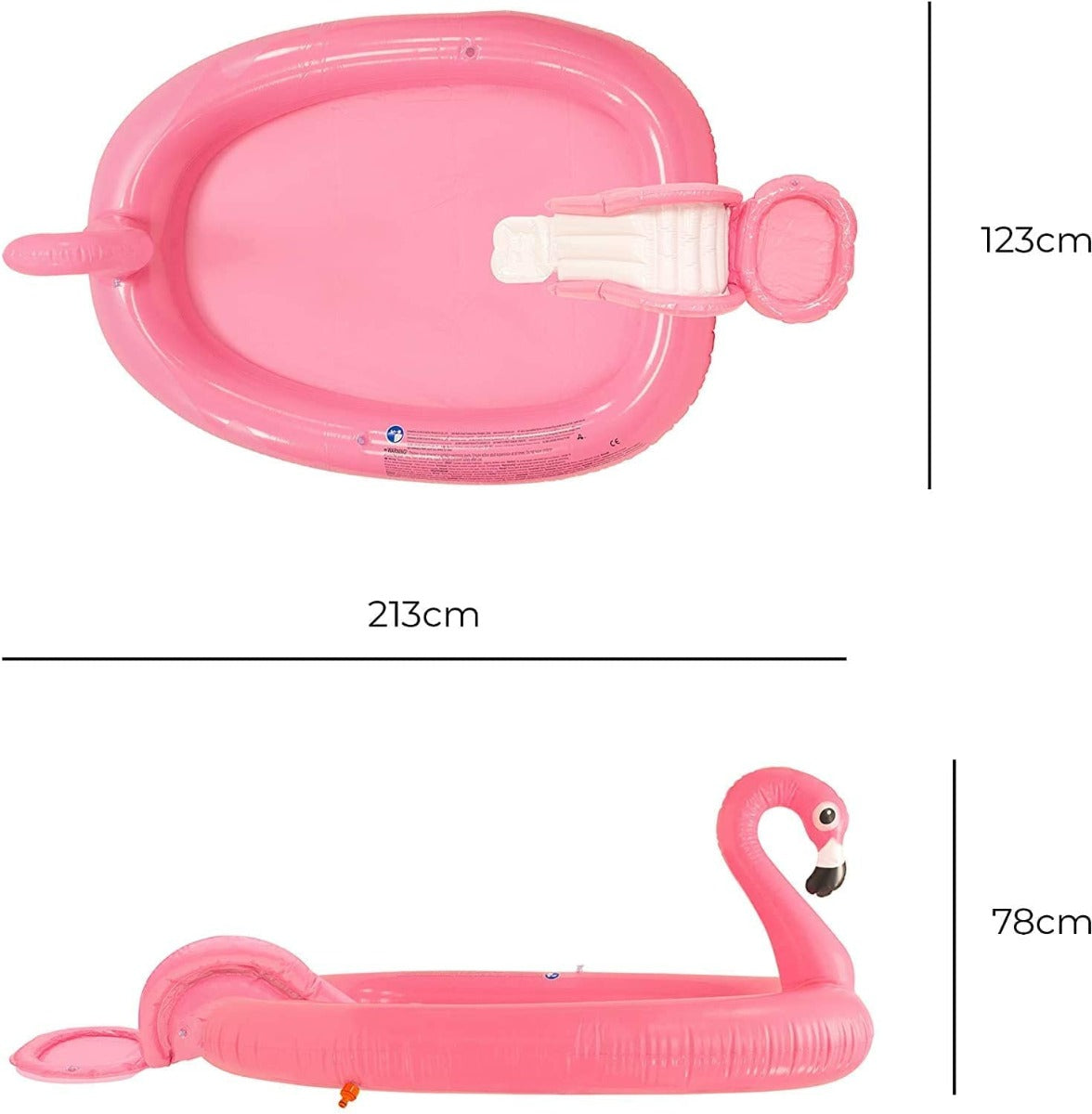 مسبح فلامنجو قابل للنفخ من جيلونج صن كلوب - رقم: 57172