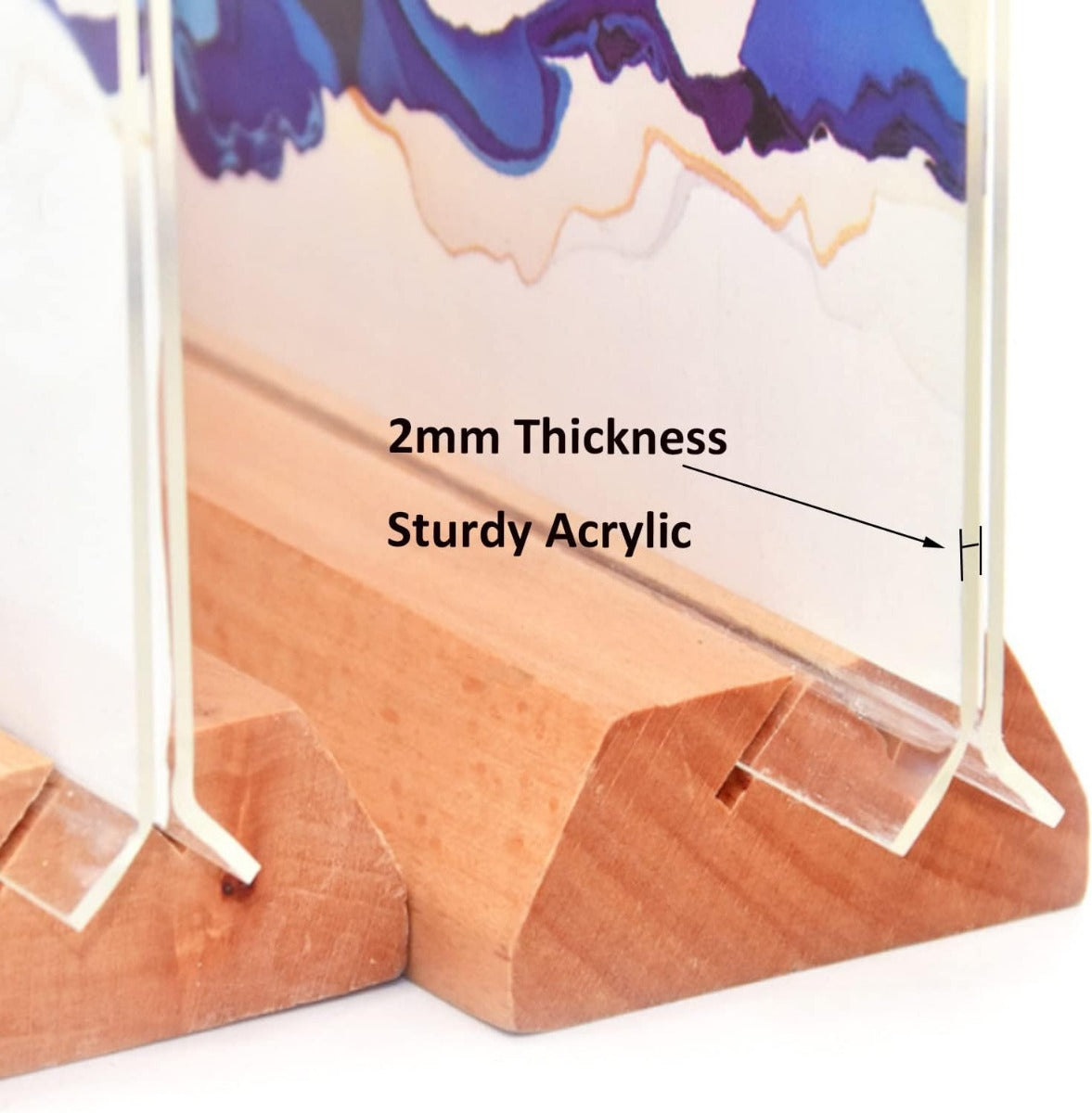 حامل لافتات أكريليك A5 