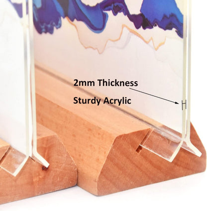 حامل لافتات أكريليك A5 