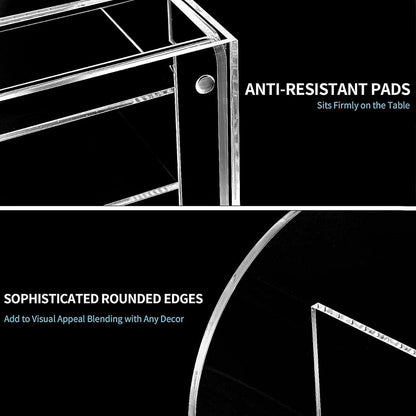 Acrylic Clear Office Organizer Multiple Space.