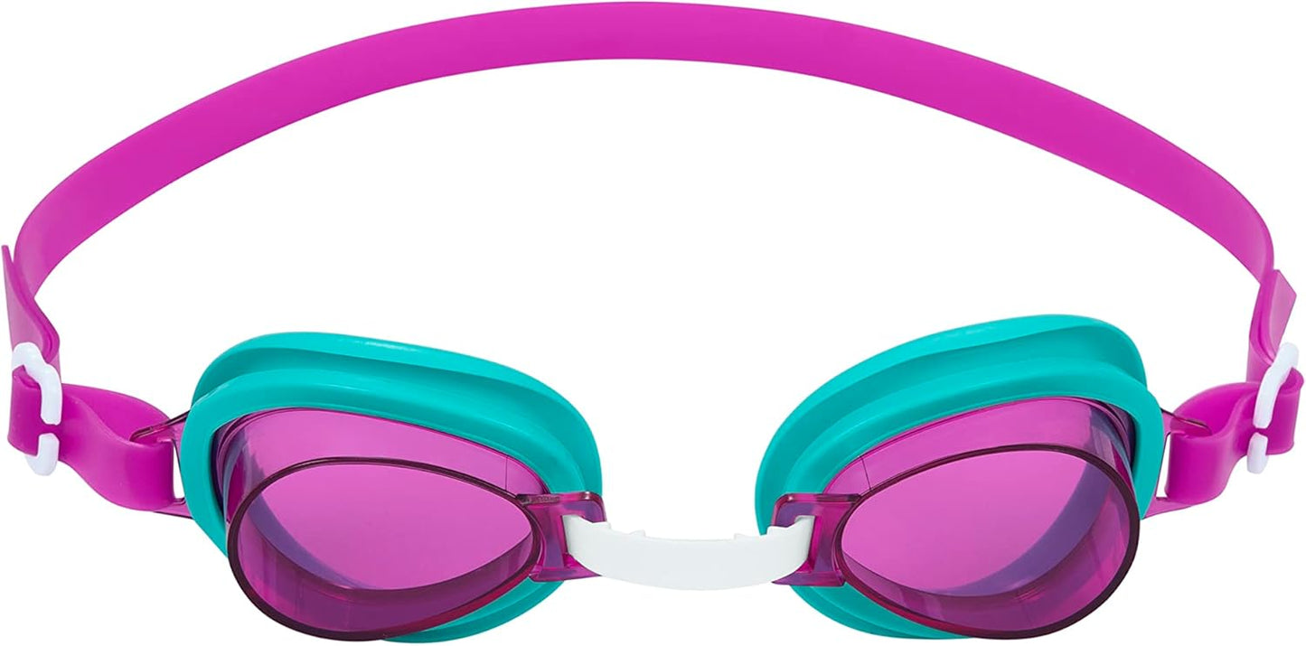 مجموعة نظارات السباحة الأساسية من بيست واي، 3 قطع، أكوا بيرست، للأطفال من عمر 3 سنوات فما فوق - رقم: 21074