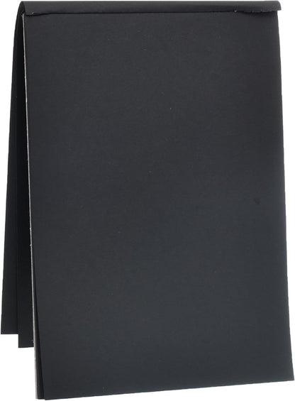 دفتر رسم ياسين أسود داكن من نوع A5، مصنوع من مواد عالية الجودة - رقم: 1262