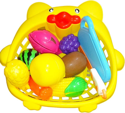 مجموعة ألعاب تقطيع الخضراوات والفواكه للأطفال - رقم: 712