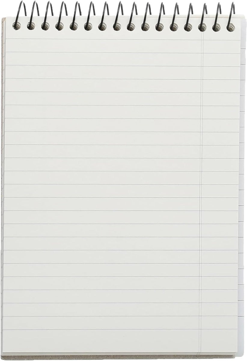 Yassin Cambridge Wire Notebook Lined, 80g 14x20cm for Organized Notes and Planning