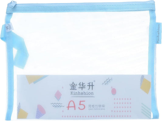 A5 Zipper Pouch In Assorted Colours