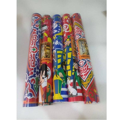 لفة ملصقات زينة رمضانية للمطبخ والمنزل، 5 أمتار × 45 سم - قطعة واحدة