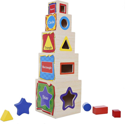 Wooden Wisdom Shape Set Box - Jigsaws and Puzzles