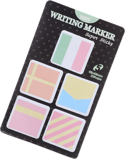 G Post-It Notes With Star Design - NO: 83-95