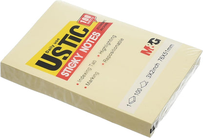 M&G chenguang U-Stick Sticky Notes 76*51mm with 100 sheets - No:YS-473