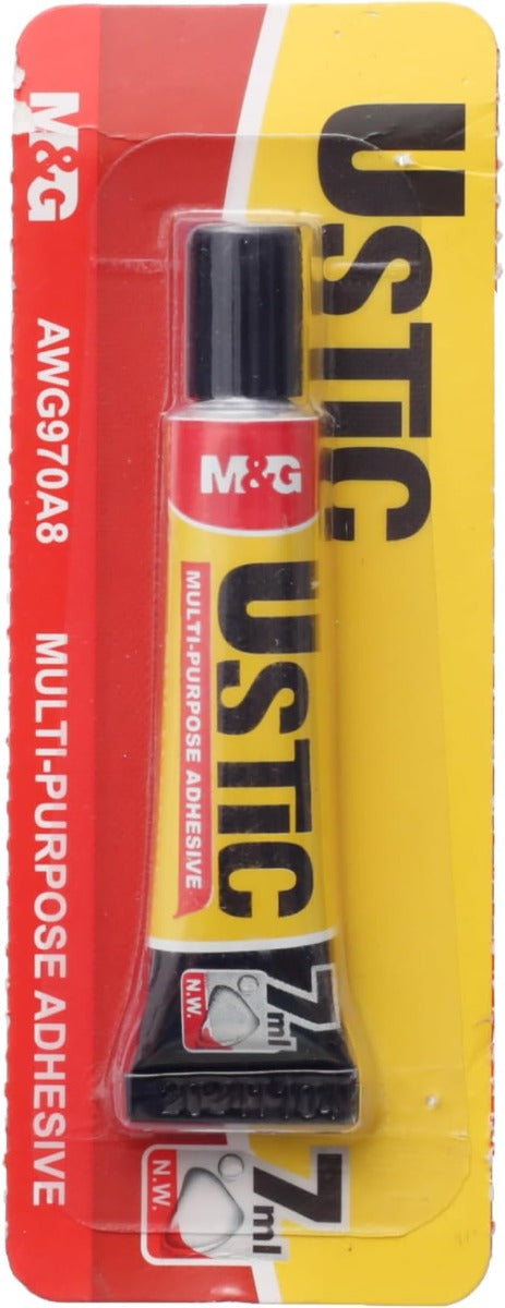 M&G Chenguang U-Stick Super Glue, 7ml Multi-Purpose Adhesive Glue Bonding and Bulk Repairs - 1pcs - No:AWG970A8