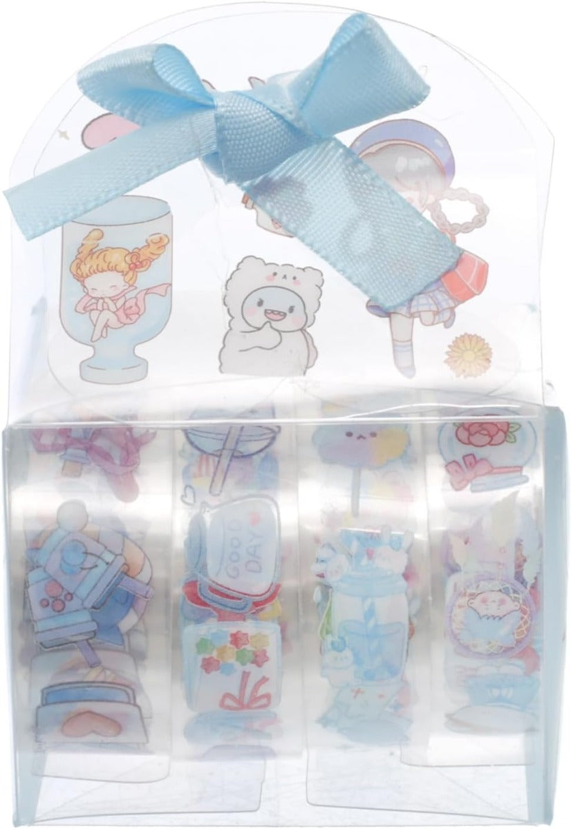 Set Of 4 Pieces Of Washi Tape With Bow Design