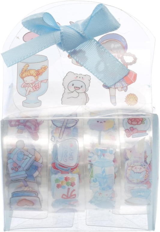 Set Of 4 Pieces Of Washi Tape With Bow Design