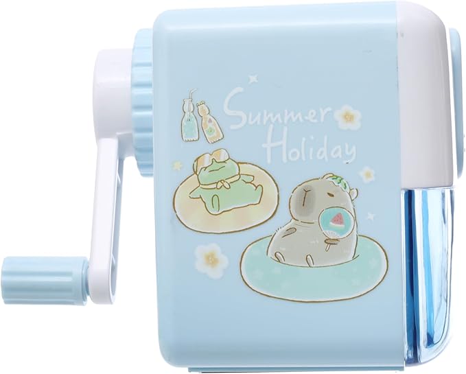M&G Chenguang Guagua Summer Camp Pencil Desk Sharpener, Vibrant Design with Reliable Blade forPencils- No:APS906U6