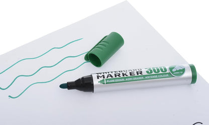 M&G Chenguang Whiteboard Marker Pen, Jumbo Tip for Clear Writing in Presentations and Teaching, Green - 1pcs- No:AWMY22R2