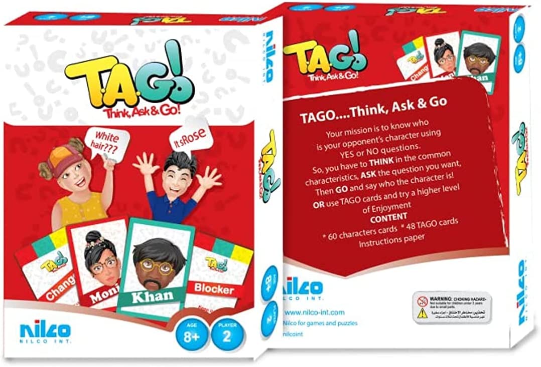 Nilco Tago Travel Cards Game - No:21150