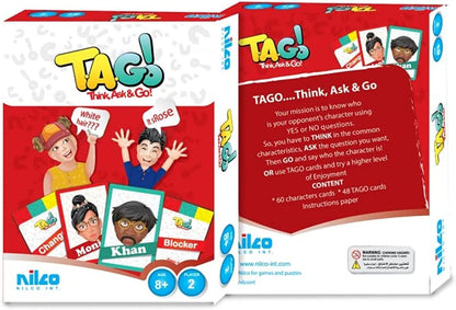 Nilco Tago Travel Cards Game - No:21150