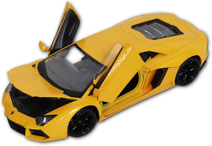 سيارة نموذجية من المعدن المصبوب من ويلي نيكس - مقياس 1:24 - لامبورغيني أفينتادور كوبيه - رقم: 24033W