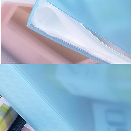 كتيب معلومات ملون شفاف من إم آند جي تشنغوانغ - 40 جيبًا - رقم: AWT90938