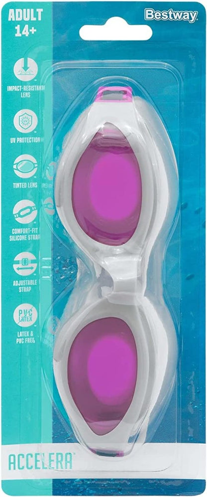 Bestway swimming goggles for adults, men and women swim goggles - No: 21077