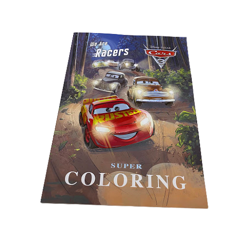 Disney Cars 3 Super Colouring Book A3