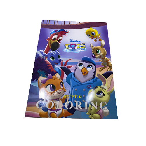 كتاب تلوين ديزني توتس سوبر A3