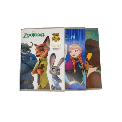 Pack of 3 English Notebook 100 Sheets