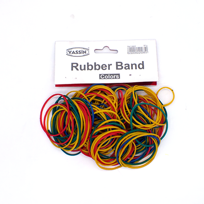 أربطة مطاطية ملونة من ياسين، أوراق نقدية، أربطة مطاطية للنقود - رقم: 0065 