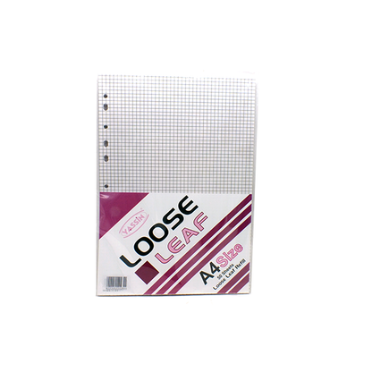 Loose leaf refill - A4 - 50sheets - squares