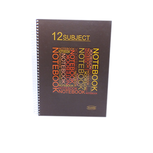NoteBook Yassin 12 subject - 252 sheet - A4