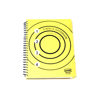 NoteBook Yassin - 4 Rings - 152 sheets - A5